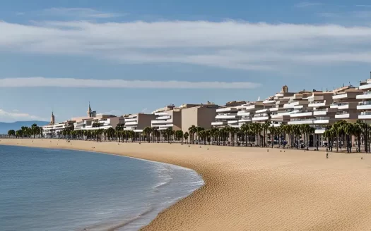 beach of Cambrils Ta